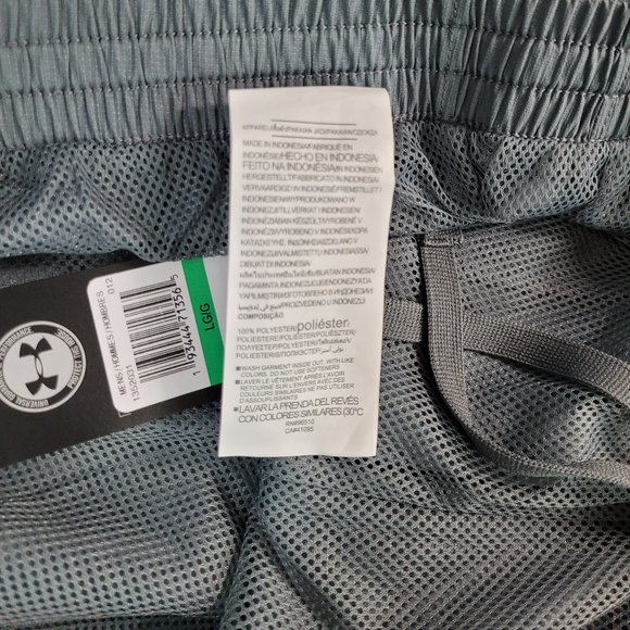 Under Armour Wide Leg Active Men's Pants Grey/Black - Size Large - Picture 5 of 5